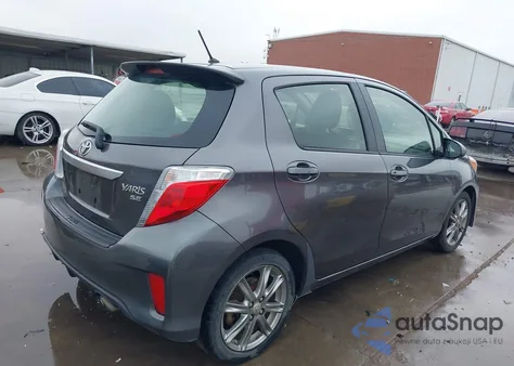 2014 Toyota Yaris Se (Tmc/Cbu Plant) from USA, damaged, VIN JTDKTUD33ED589220